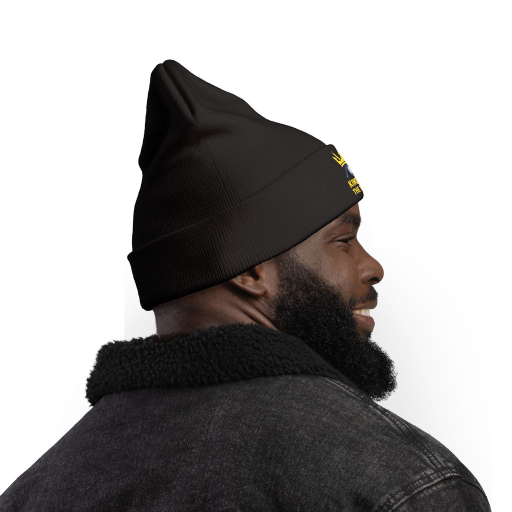 King Of The Table Embroidered Beanie