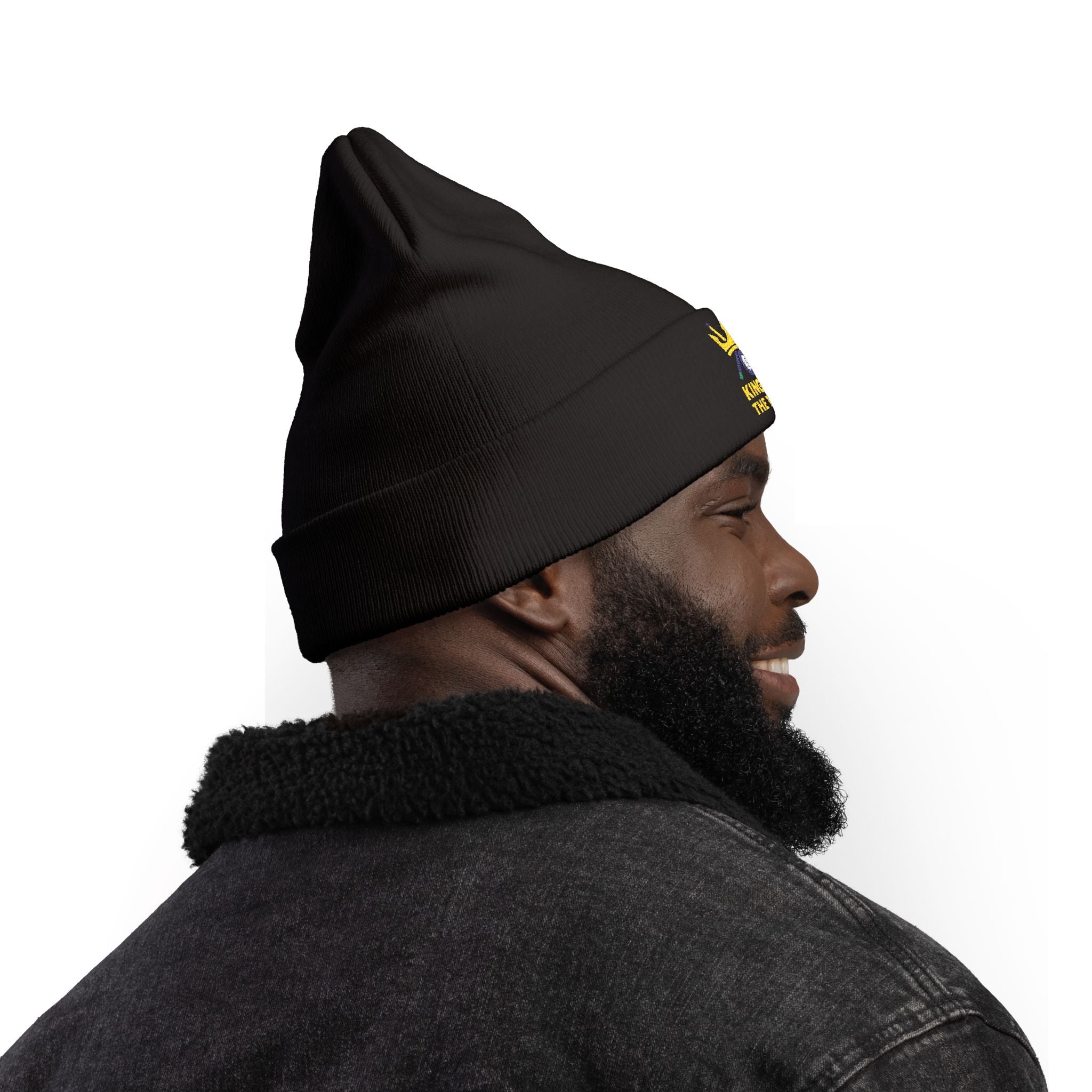 King Of The Table Embroidered Beanie