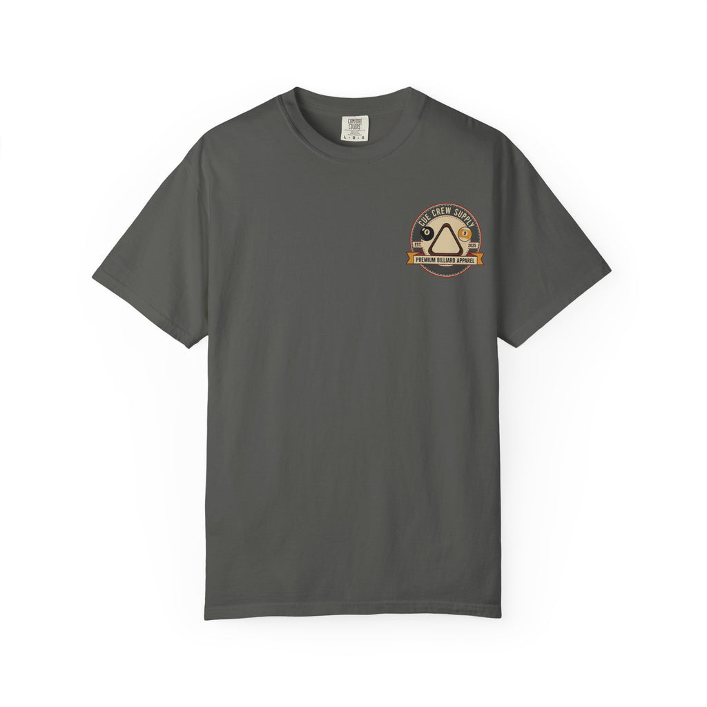 Still Shootin' Straight Pool Skeleton Comfort Colors Tee