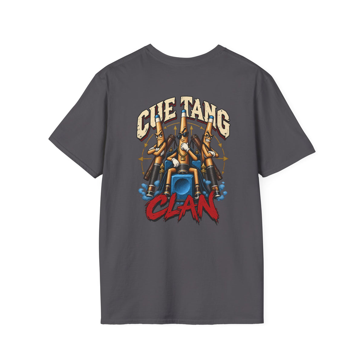 Cue Tang Clan Funny Pool & Billiards Graphic T-Shirt | Classic Series | CCS-CST-025