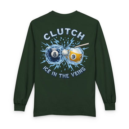 Clutch: Ice in the Veins Billiards Gildan Long Sleeve Tee