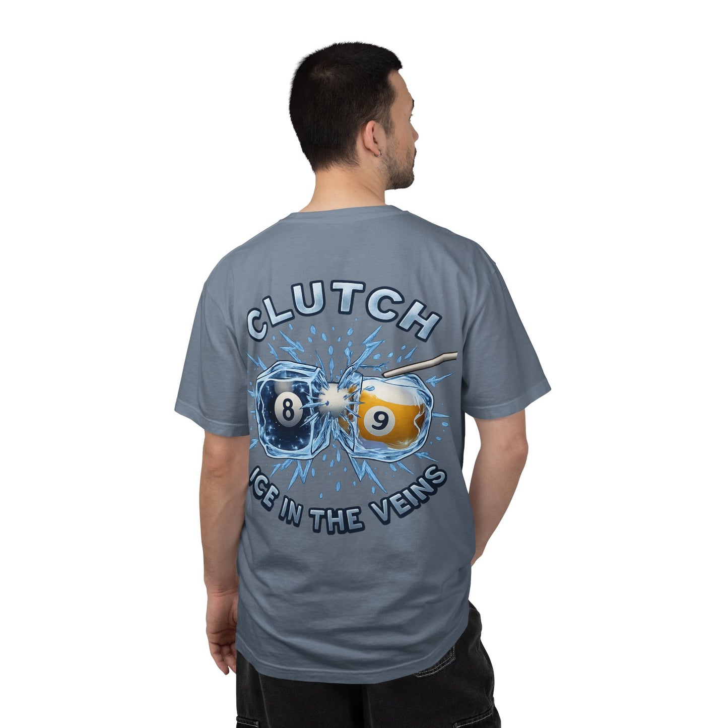 Clutch: Ice in the Veins Billiards Comfort Colors Tee