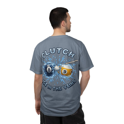 Clutch: Ice in the Veins Billiards Comfort Colors Tee