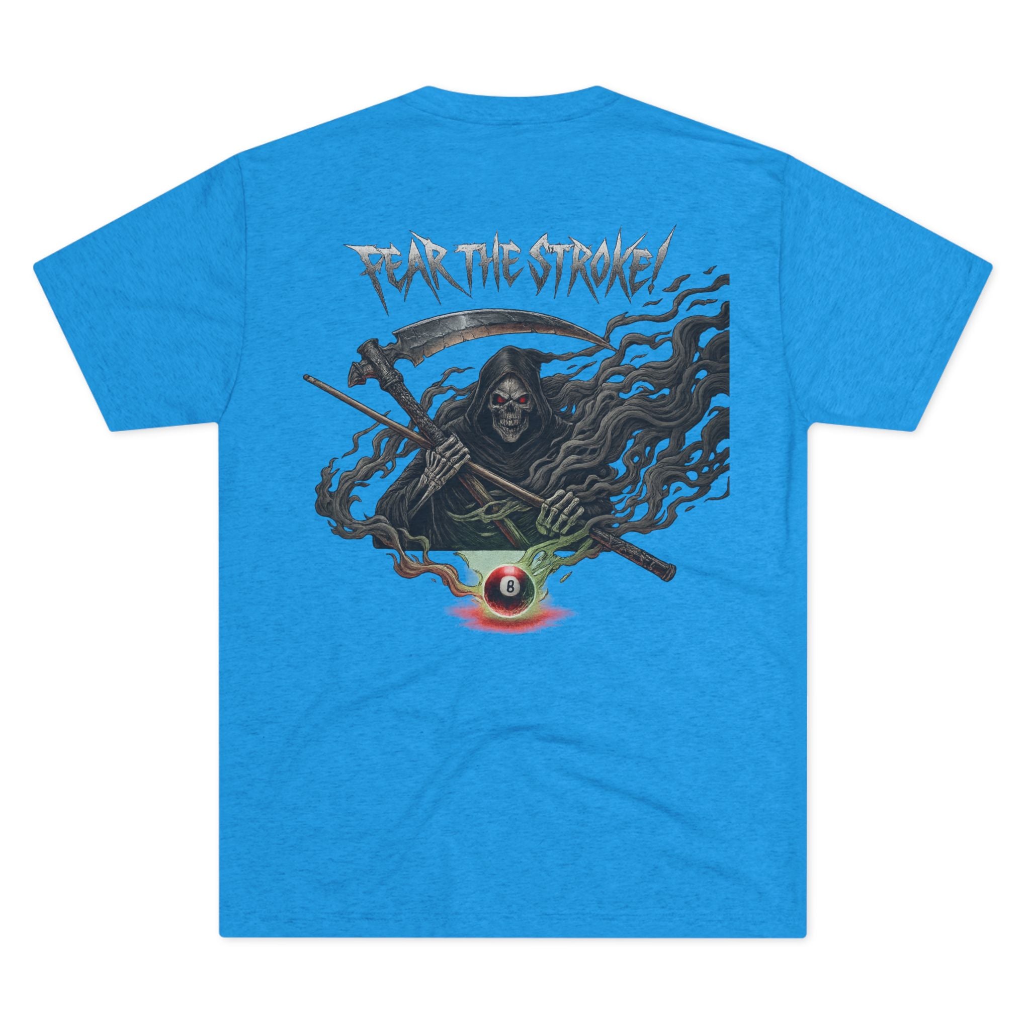 Fear the Stroke V2 Billiards Tri-Blend Tee