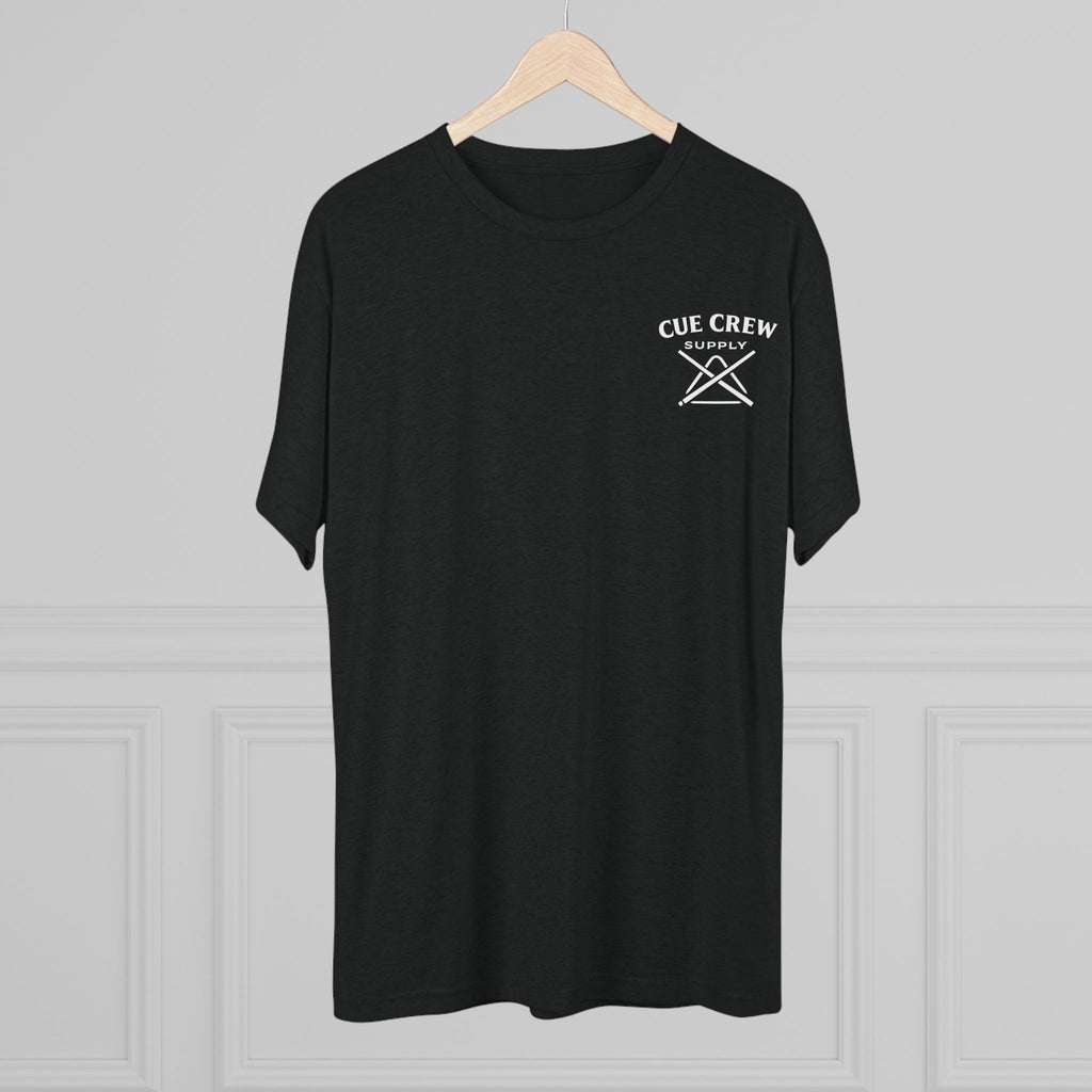 Pool Hair Don’t Care T‑Shirt — Funny Billiards Next Level Tri-Blend Tee