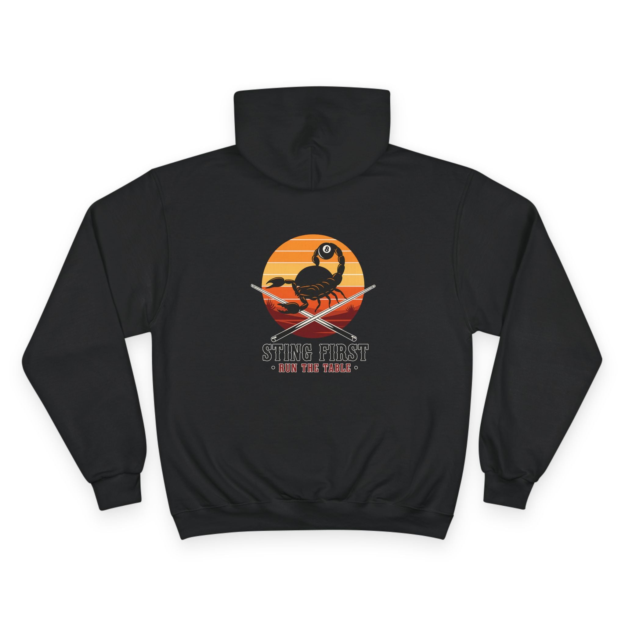 Sting First - Run The Table Billiards Champion Hoodie