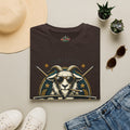 Certified GOAT-ish Funny Billiards T-Shirt | Pool Player Graphic Unisex Tee | 8 Ball Goat Design - Front Only
