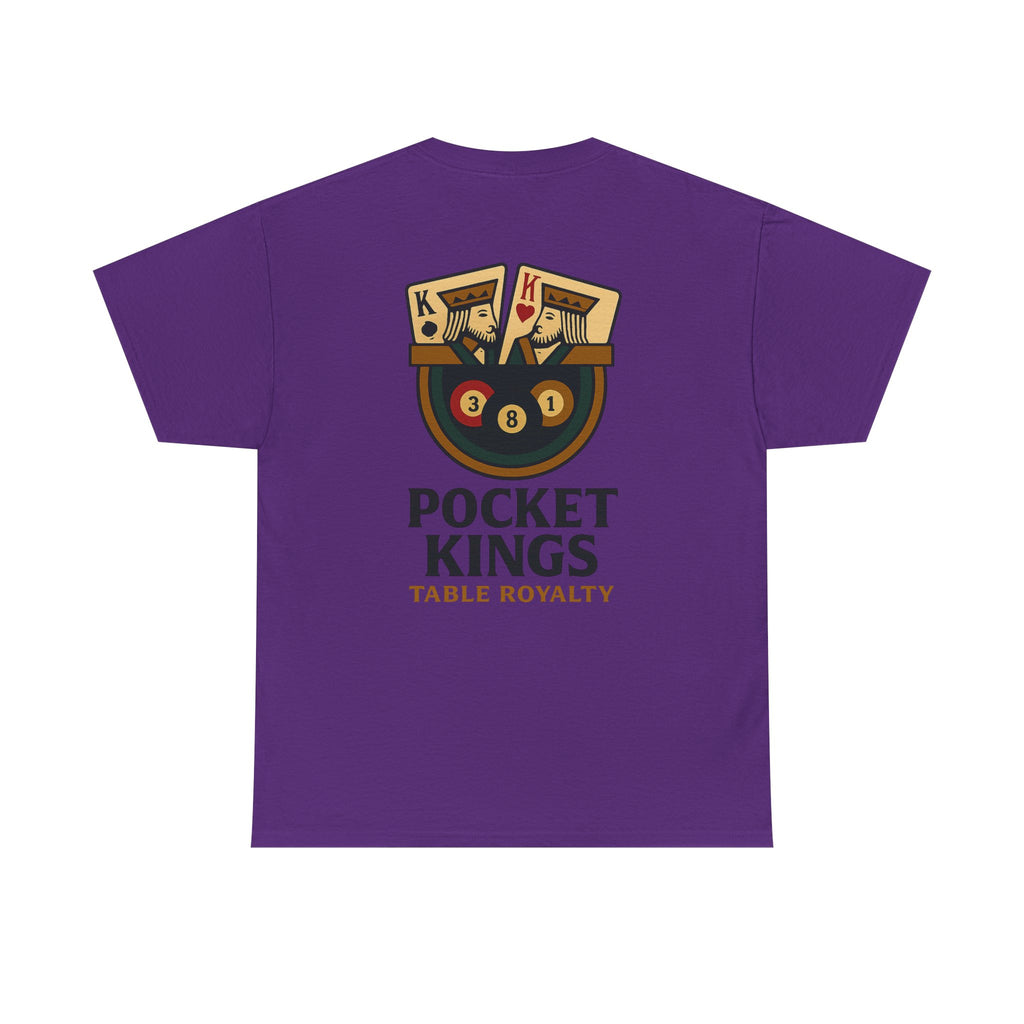 Pocket Kings Table Royalty Billiards Tee