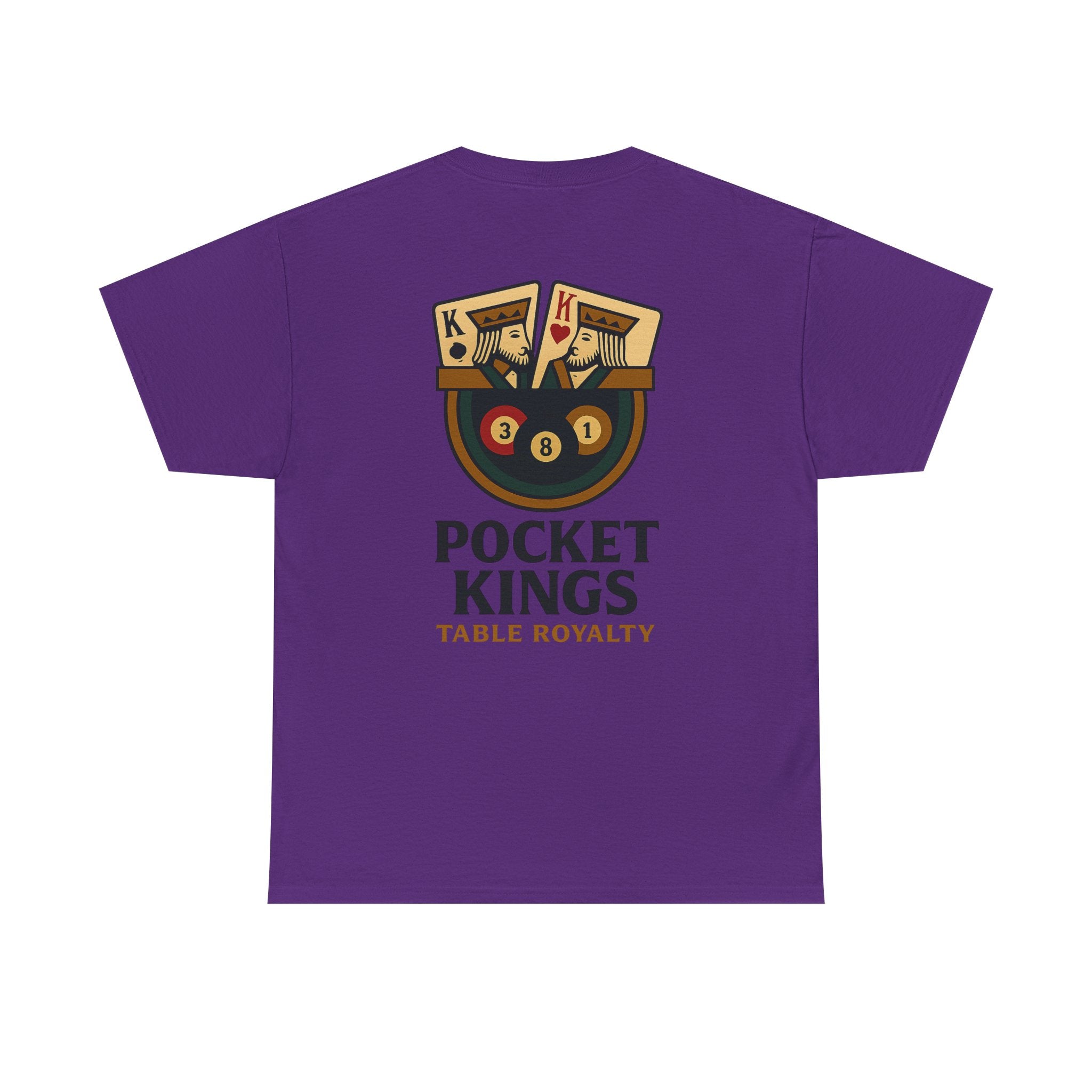 Pocket Kings Table Royalty Billiards Tee