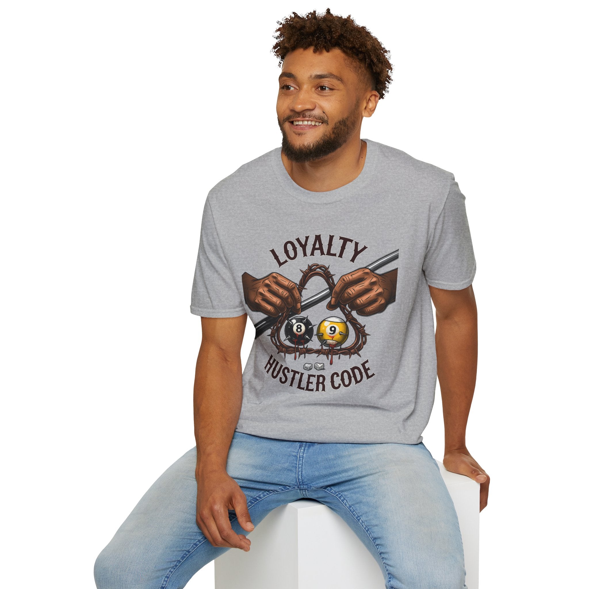 Loyalty- Hustler Code Billiards Core Line Gildan Tee