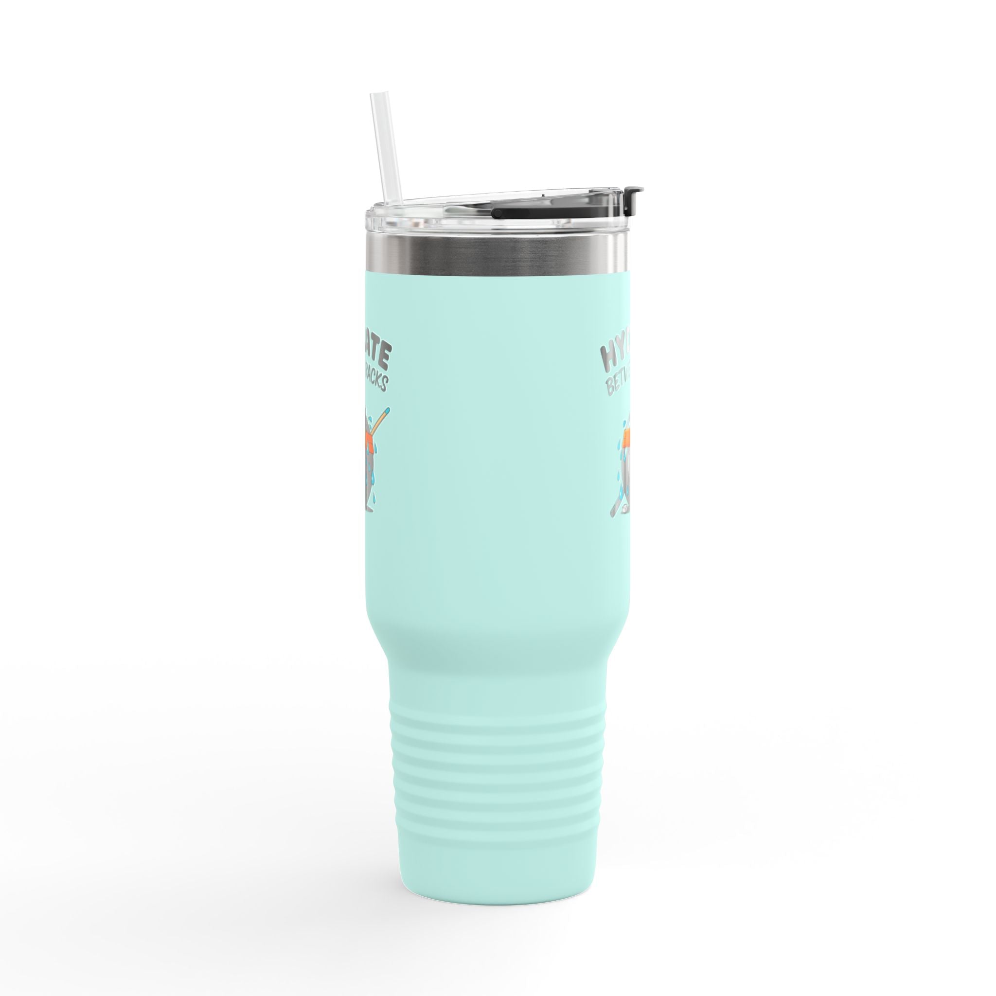 Hydrate Between Racks Billiards 40oz Insulated Travel Mug