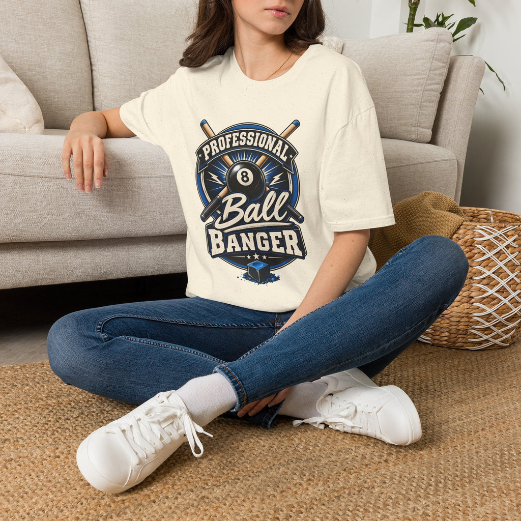 Professional Ball Banger – Funny Billiards T-Shirt – Pool Player Tee