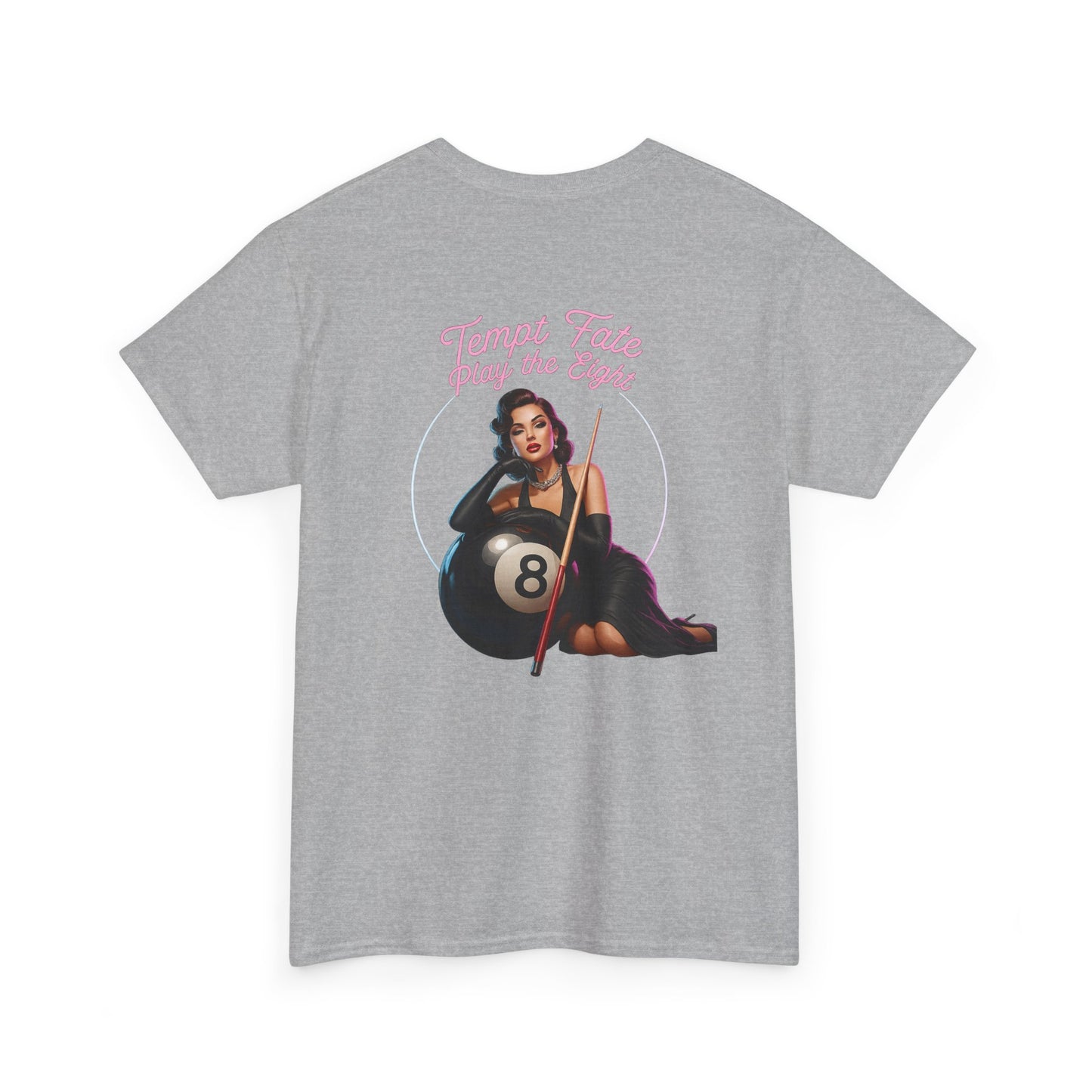 Tempt Fate Play The Eight Gildan Billiards Gildan Tee
