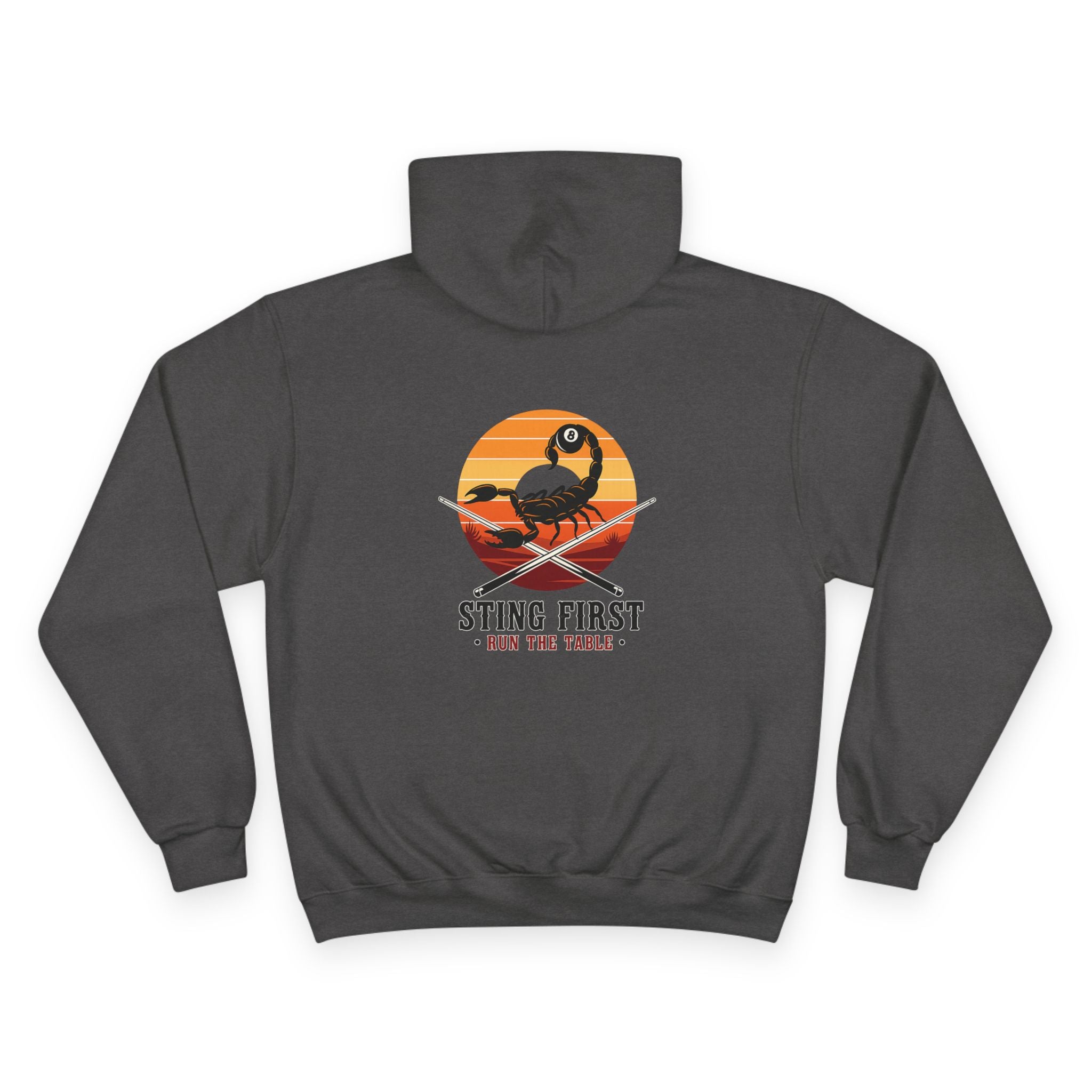 Sting First - Run The Table Billiards Champion Hoodie