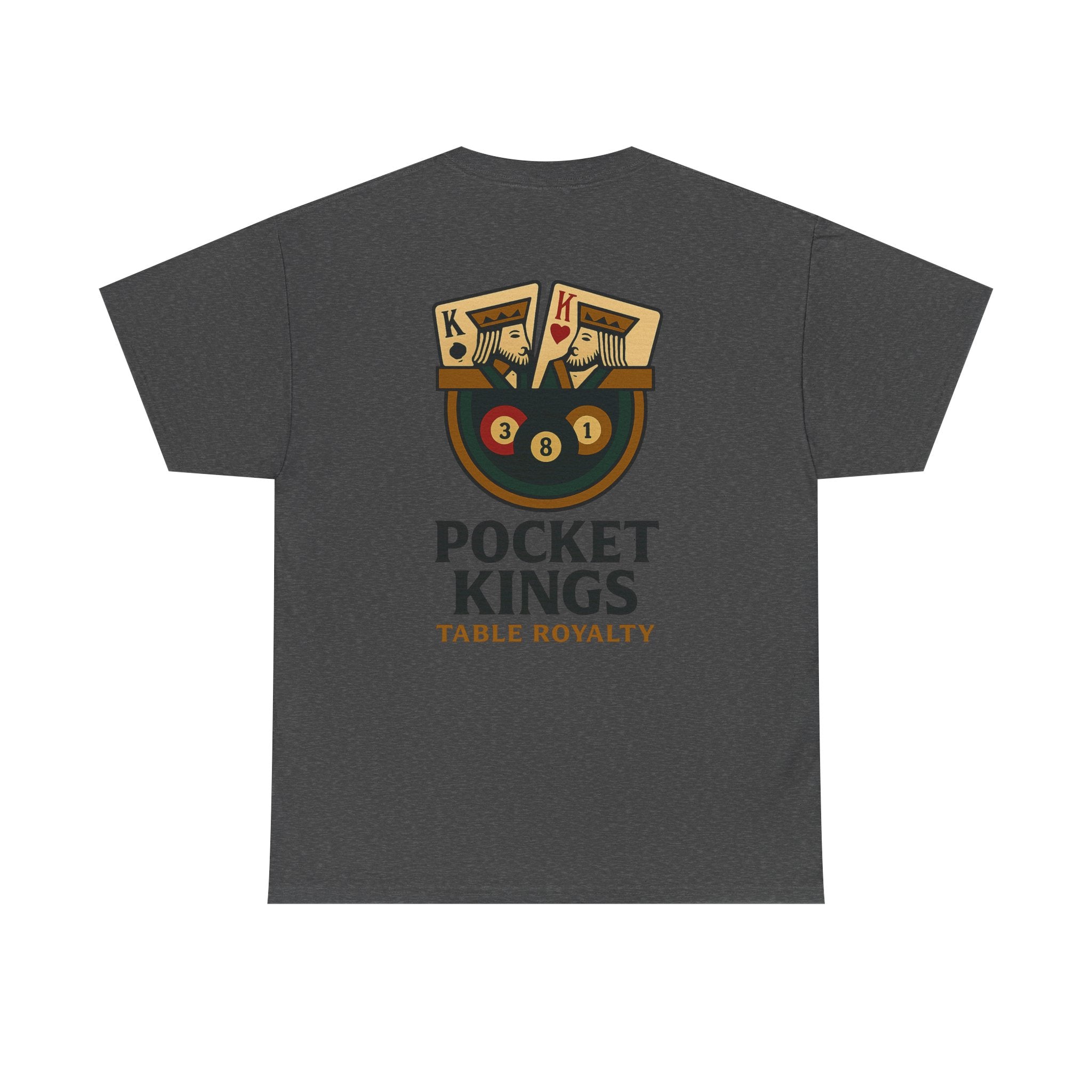 Pocket Kings Table Royalty Billiards Tee