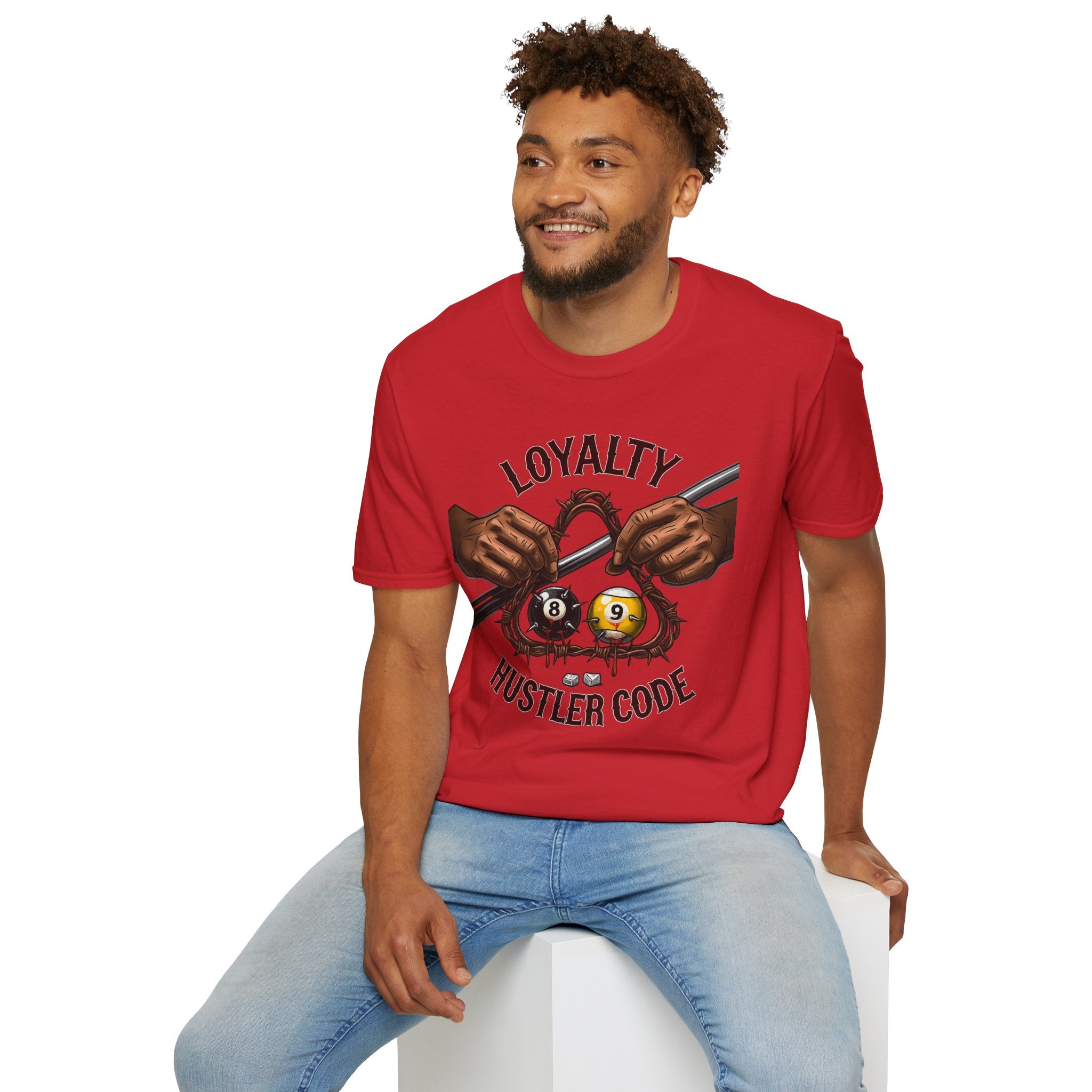 Loyalty- Hustler Code Billiards Core Line Gildan Tee