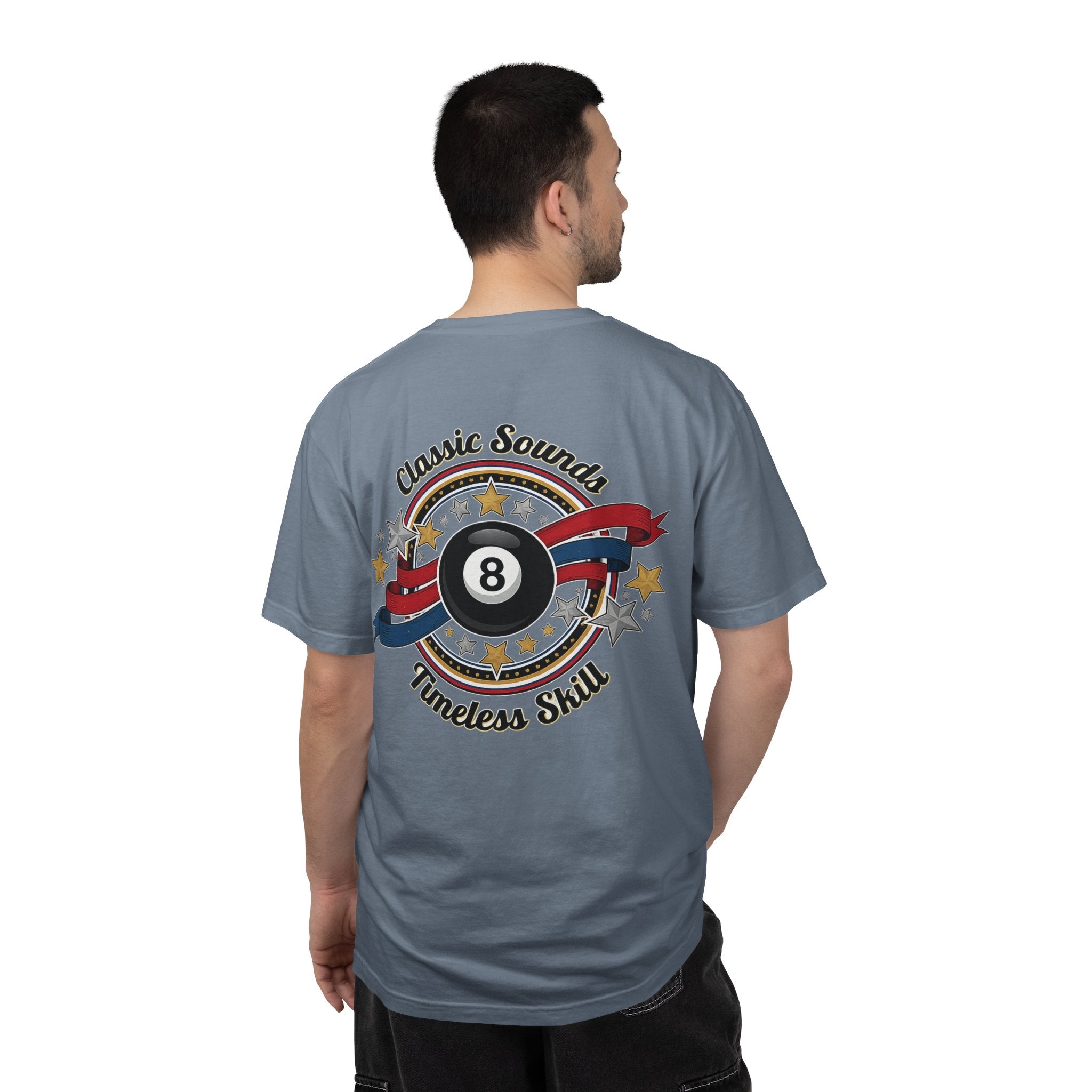 Classic Sound, Timeless Skill Billiards Comfort Colors Tee