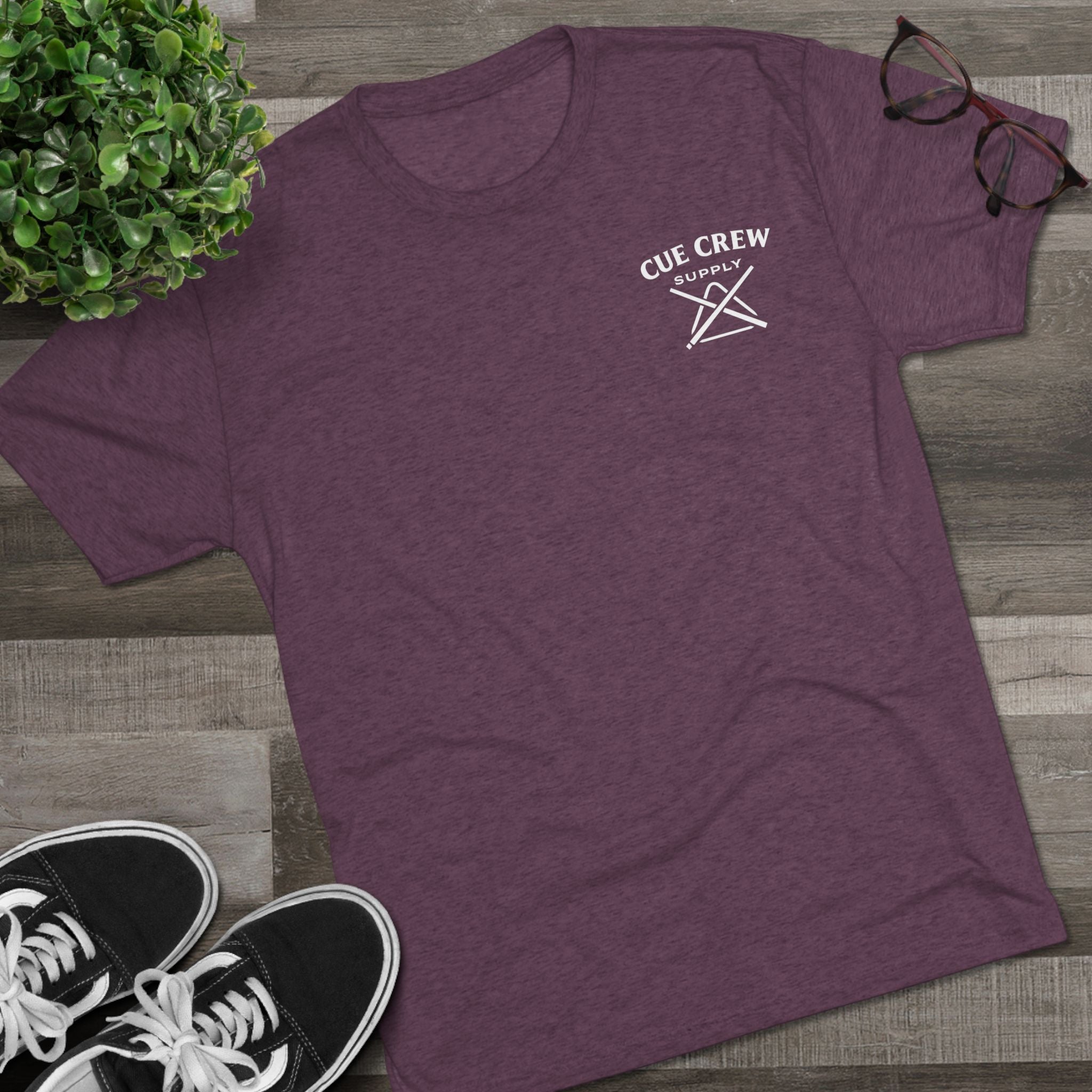 Pool Hair Don’t Care T‑Shirt — Funny Billiards Next Level Tri-Blend Tee