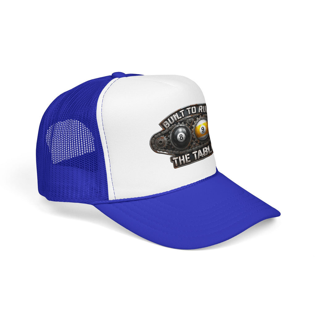 Built to Run the Table OTTO 39-165 Foam Trucker Hat – Billiards Snapback