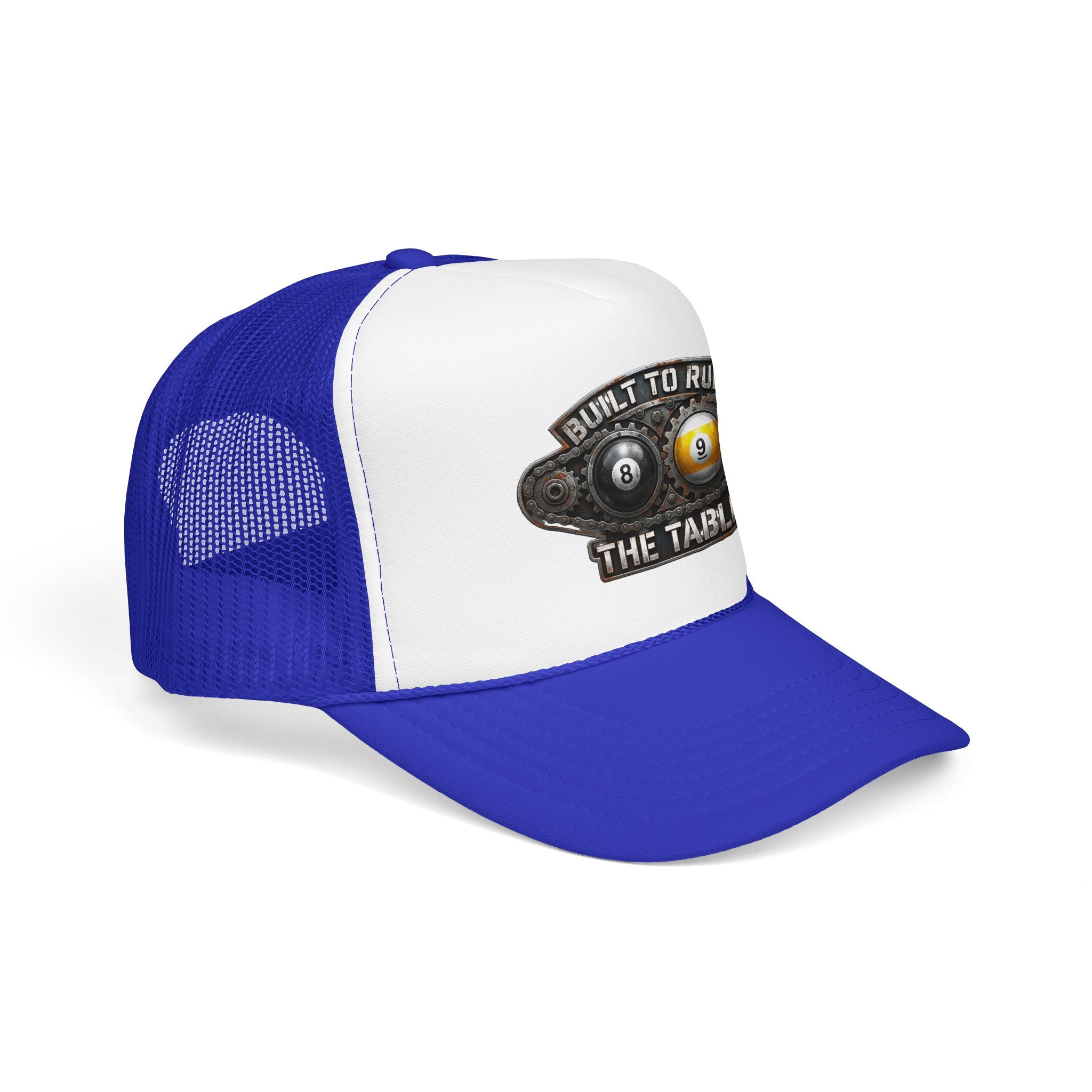Built to Run the Table OTTO 39-165 Foam Trucker Hat – Billiards Snapback