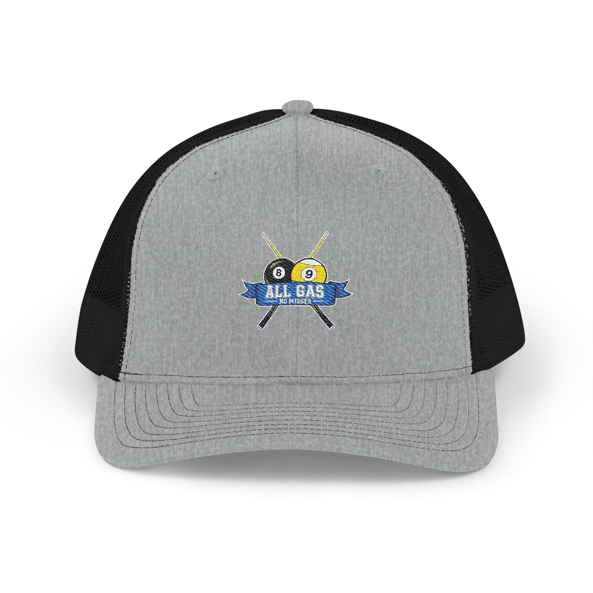 All Gas No Misses - Billiards Richardson Trucker Hat