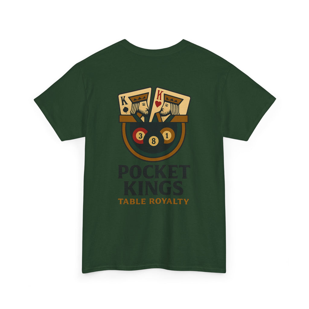 Pocket Kings Table Royalty Billiards Tee