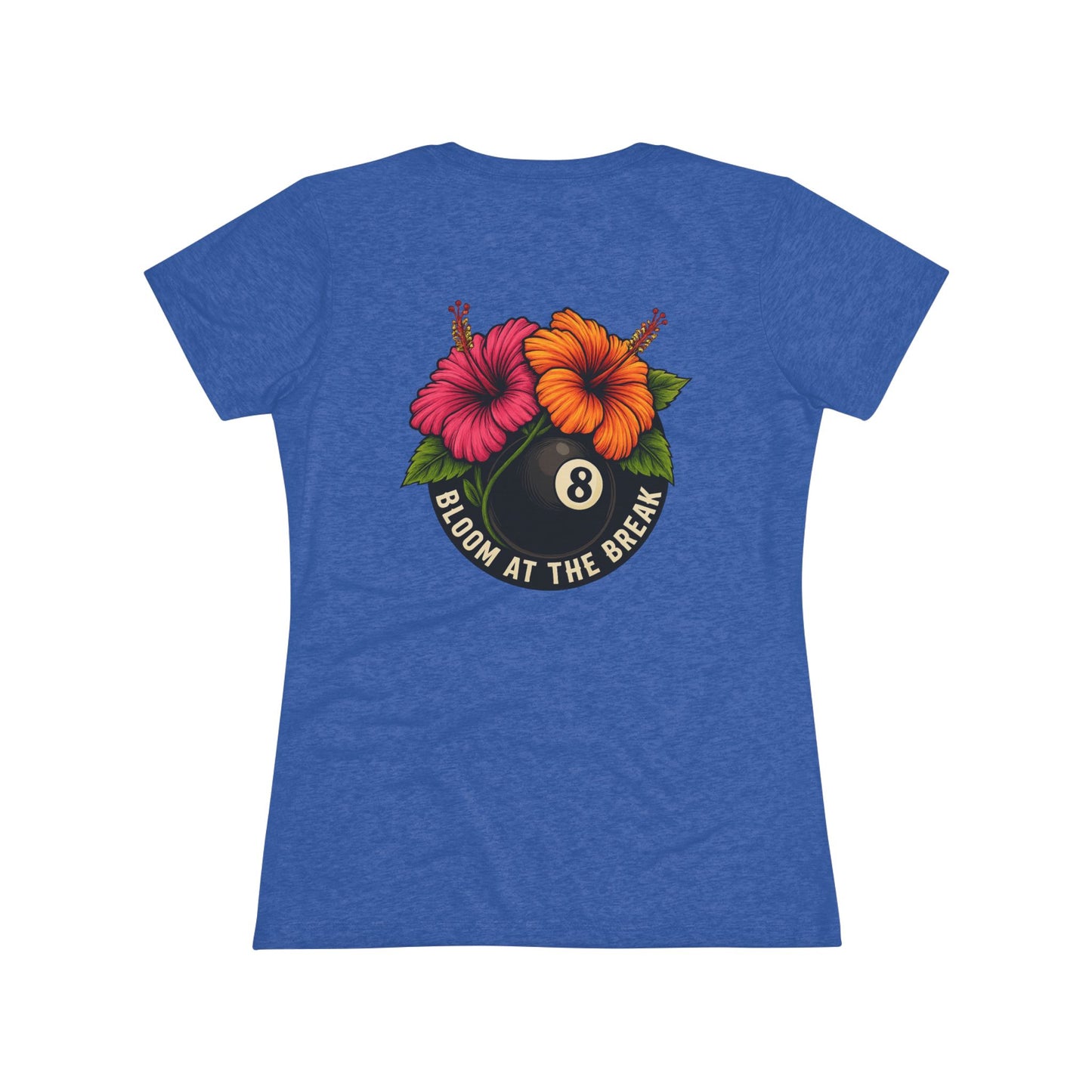 Bloom At The Break Next Level Women's Tri-Blend Tee