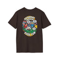 Saturday Morning Pool Fun Retro Comic Billiards T-Shirt | Funny Pool Player Graphic Tee | Front & Back Print