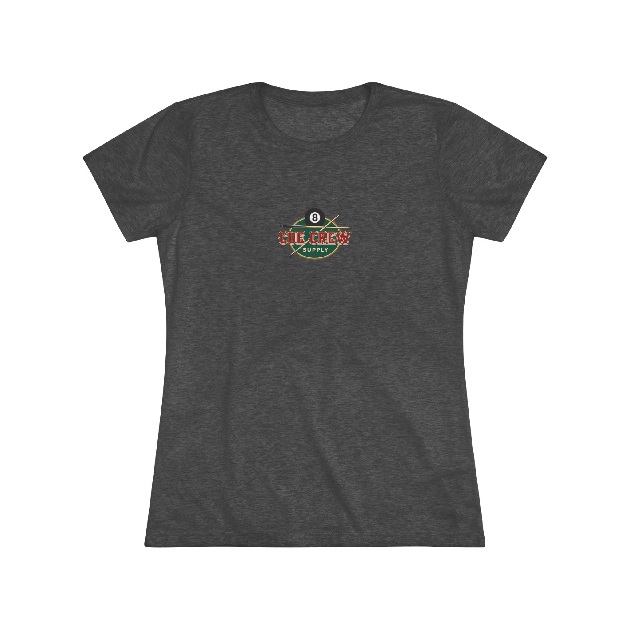 I Shoot Pool Because Shooting People Is Frowned Upon Ladies Billiards Next Level Tri-Blend Tee