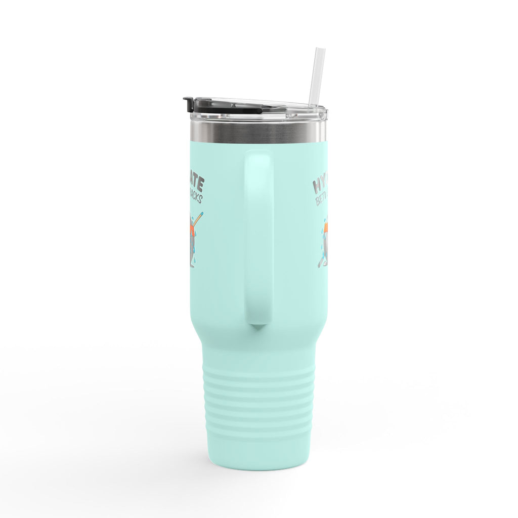 Hydrate Between Racks Billiards 40oz Insulated Travel Mug