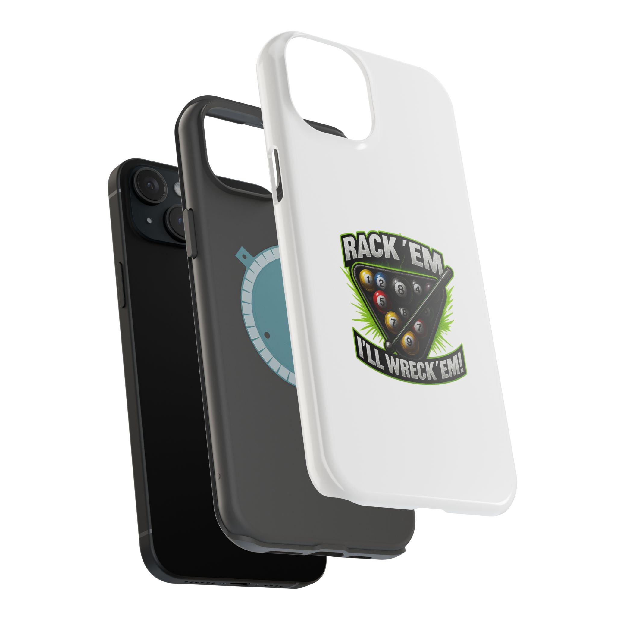 Magnetic Phone Case - Rack 'Em, I'll Wreck 'Em | Cool Custom Impact-Resistant Cases for Gamers & Pool Lovers, Perfect Gift for [...]