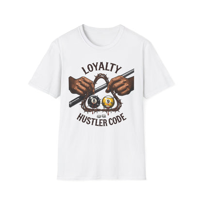 Loyalty- Hustler Code Billiards Core Line Gildan Tee