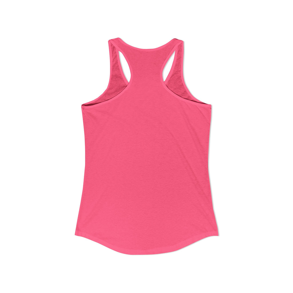Eight Ball Bombshell Women's Racerback Tank Top V2 | Retro Pin-Up Pool Player Billiards Graphic Tank