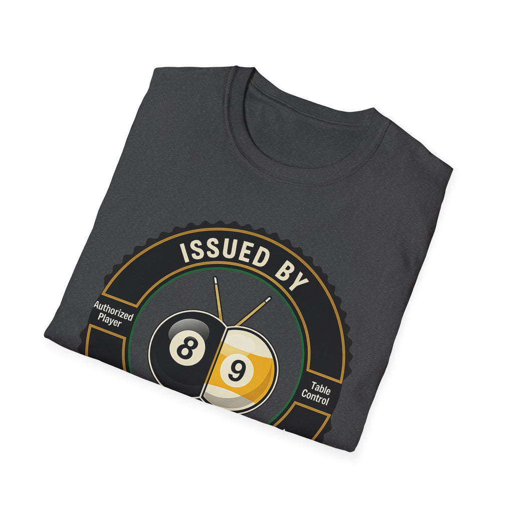 Issued By Cue Crew Supply V3 Core Line Billiards Gildan Tee