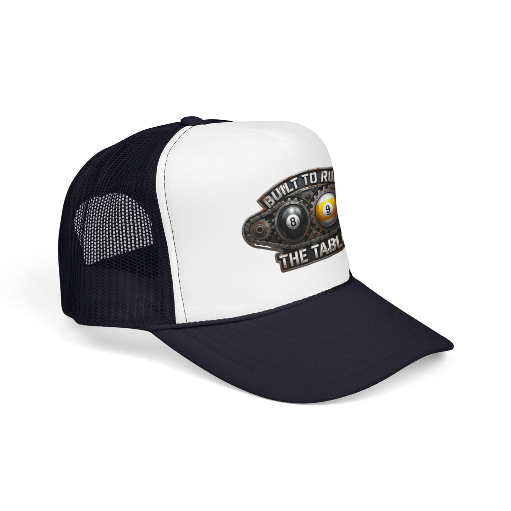Built to Run the Table OTTO 39-165 Foam Trucker Hat – Billiards Snapback