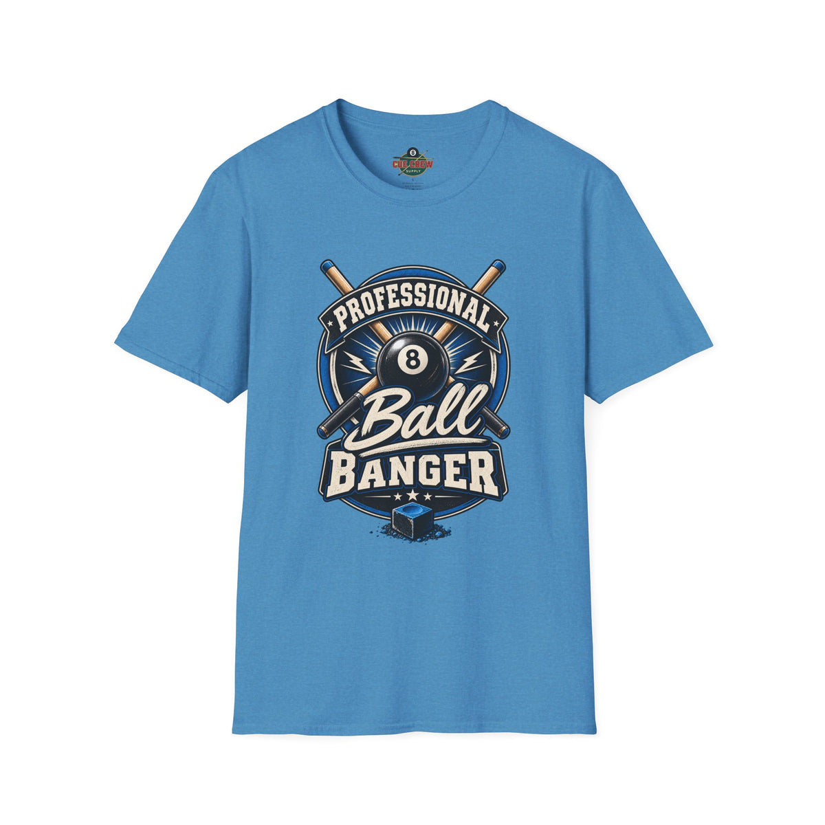 Professional Ball Banger – Funny Billiards T-Shirt – Pool Player Tee