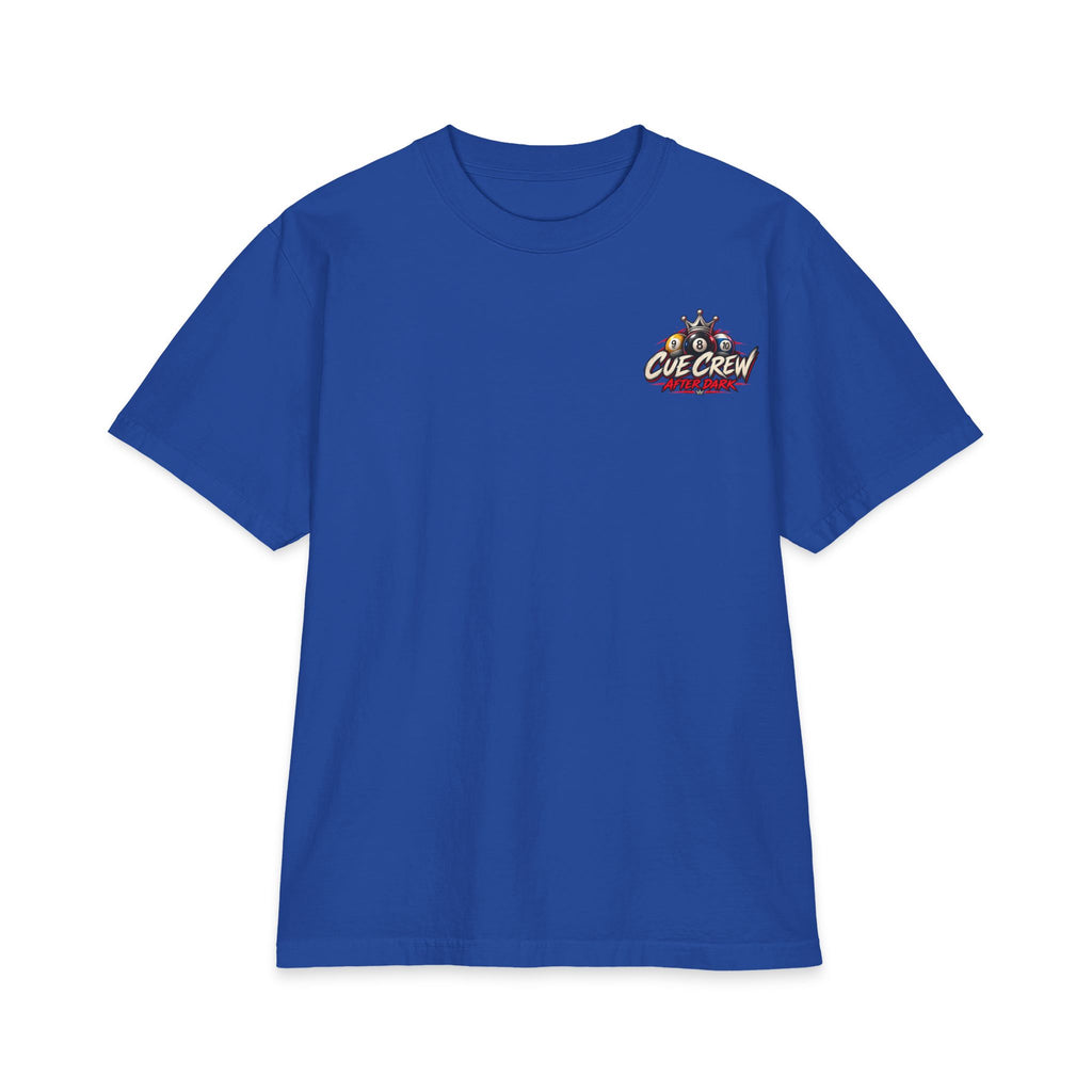 It Ain’t Luck, It’s Table Time – Cue Crew After Dark Billiards T-Shirt
