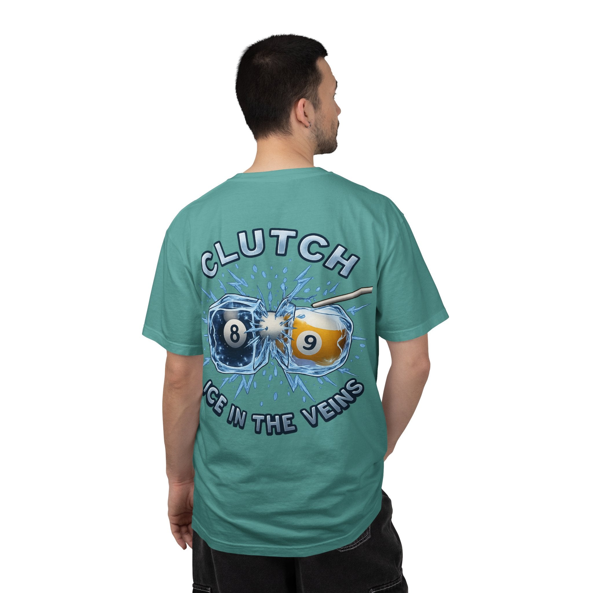 Clutch: Ice in the Veins Billiards Comfort Colors Tee