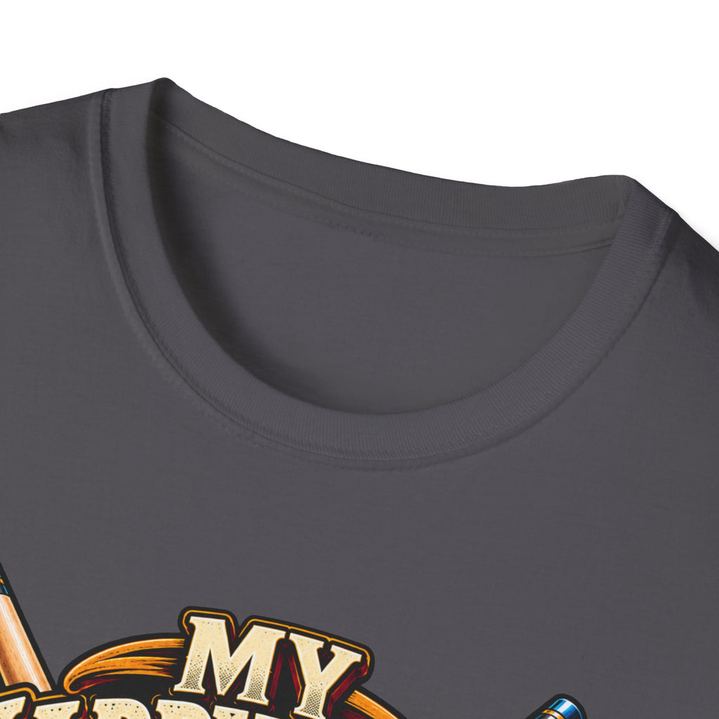 My Happy Place Has Six Pockets Funny Billiards Tee | Essentials Series CCS-EST-007