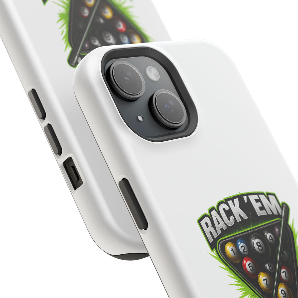 Magnetic Phone Case - Rack 'Em, I'll Wreck 'Em | Cool Custom Impact-Resistant Cases for Gamers & Pool Lovers, Perfect Gift for [...]