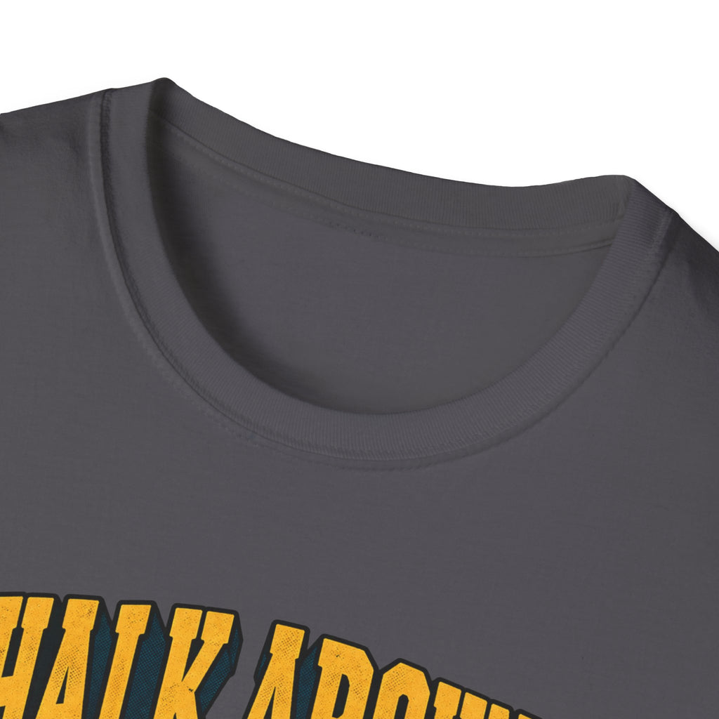 Chalk Around And Find Out – Funny Billiards T-Shirt – Cue Crew Essentials CCS-EST-003