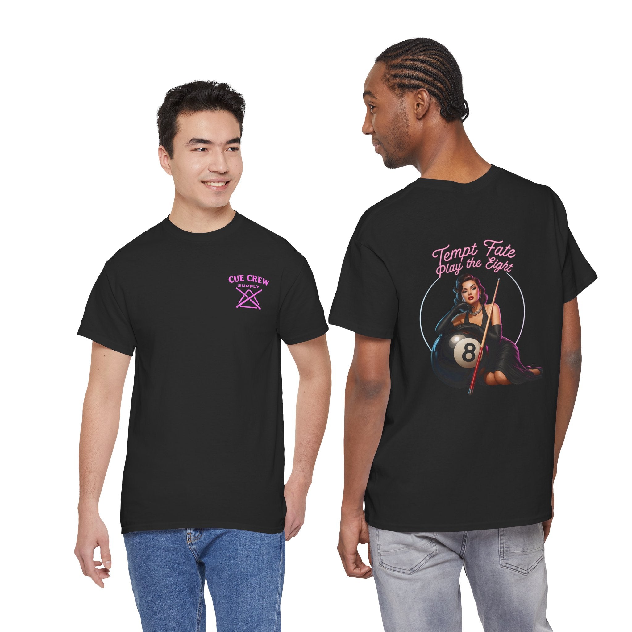 Tempt Fate Play The Eight Gildan Billiards Gildan Tee