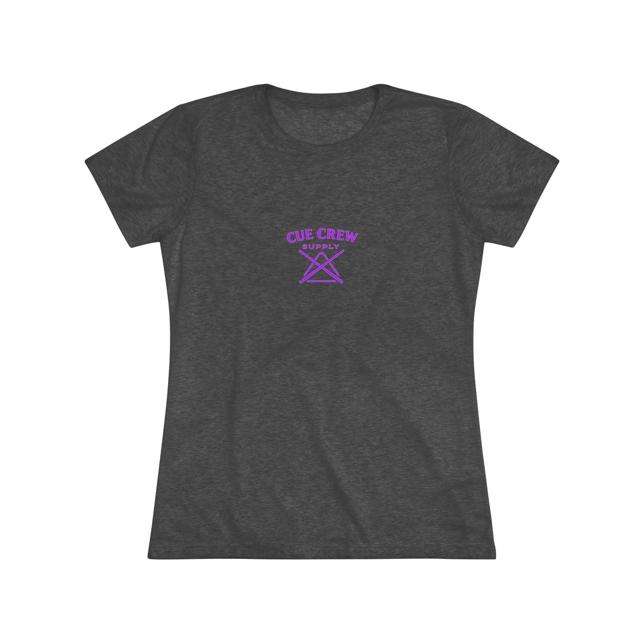Bow Down - The Table Has A Queen Next Level Women's Tri-Blend Tee