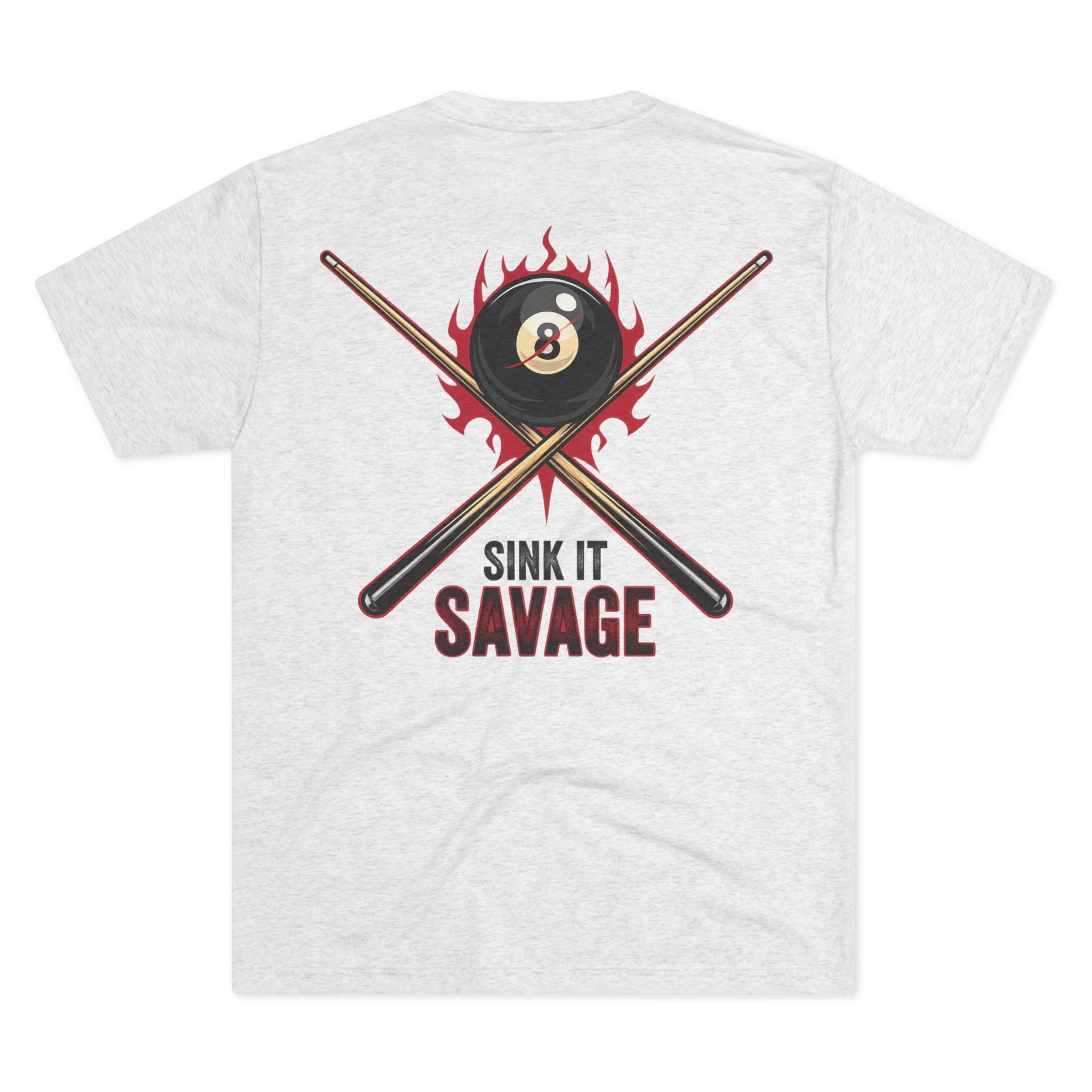 Sink It Savage Pool Tri-Blend Tee