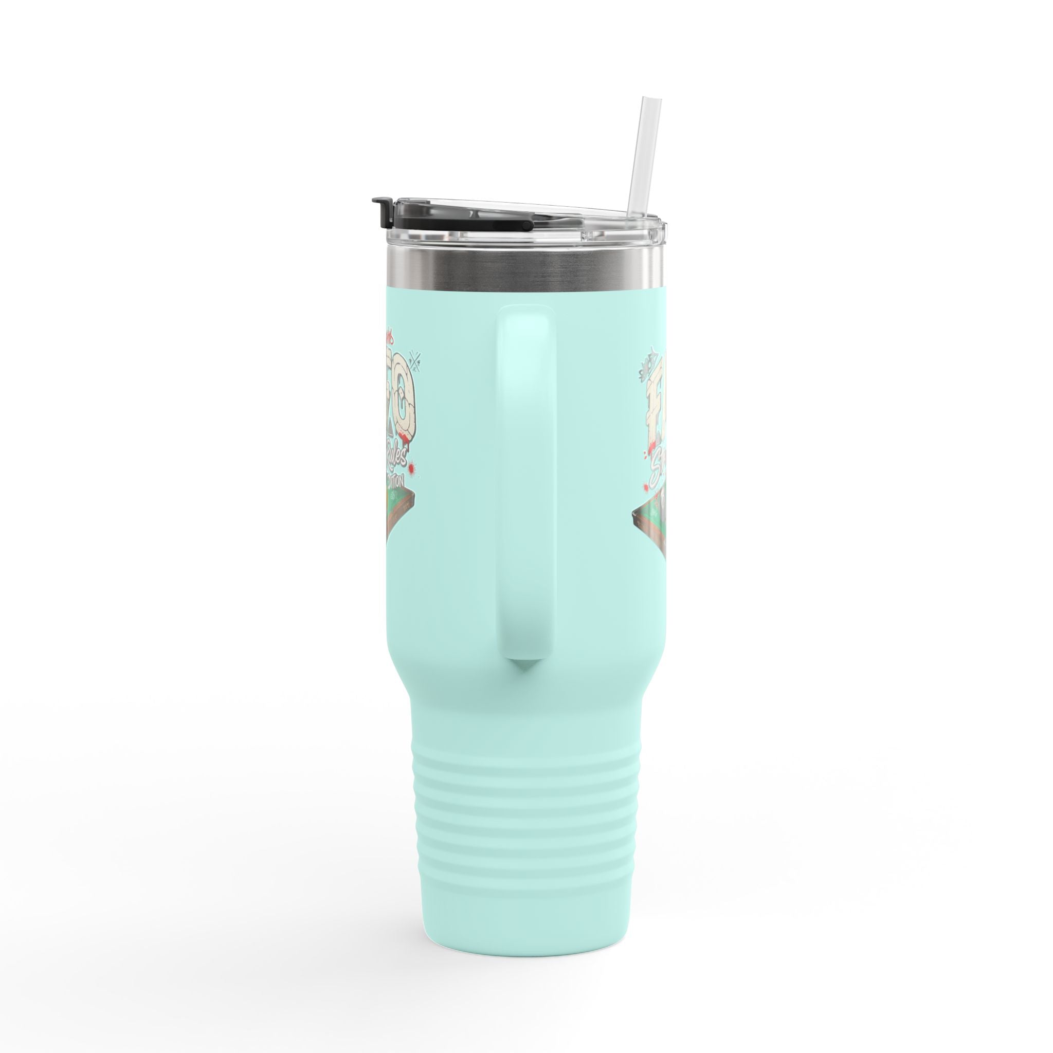 F Around Find Out Street Edition Billiards 40 oz. Tumbler