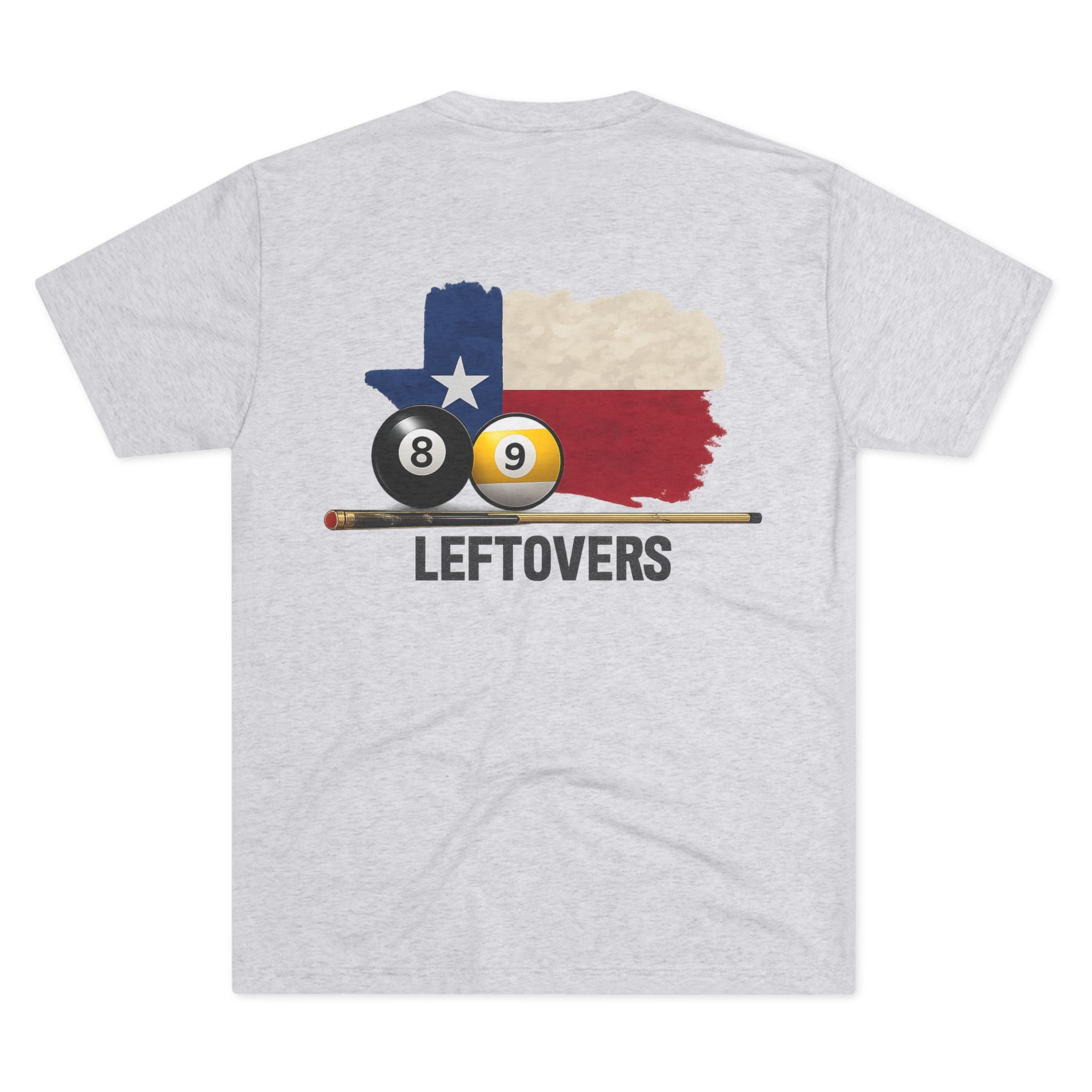 Leftovers Texas Flag Next Level Tri-Blend Tee