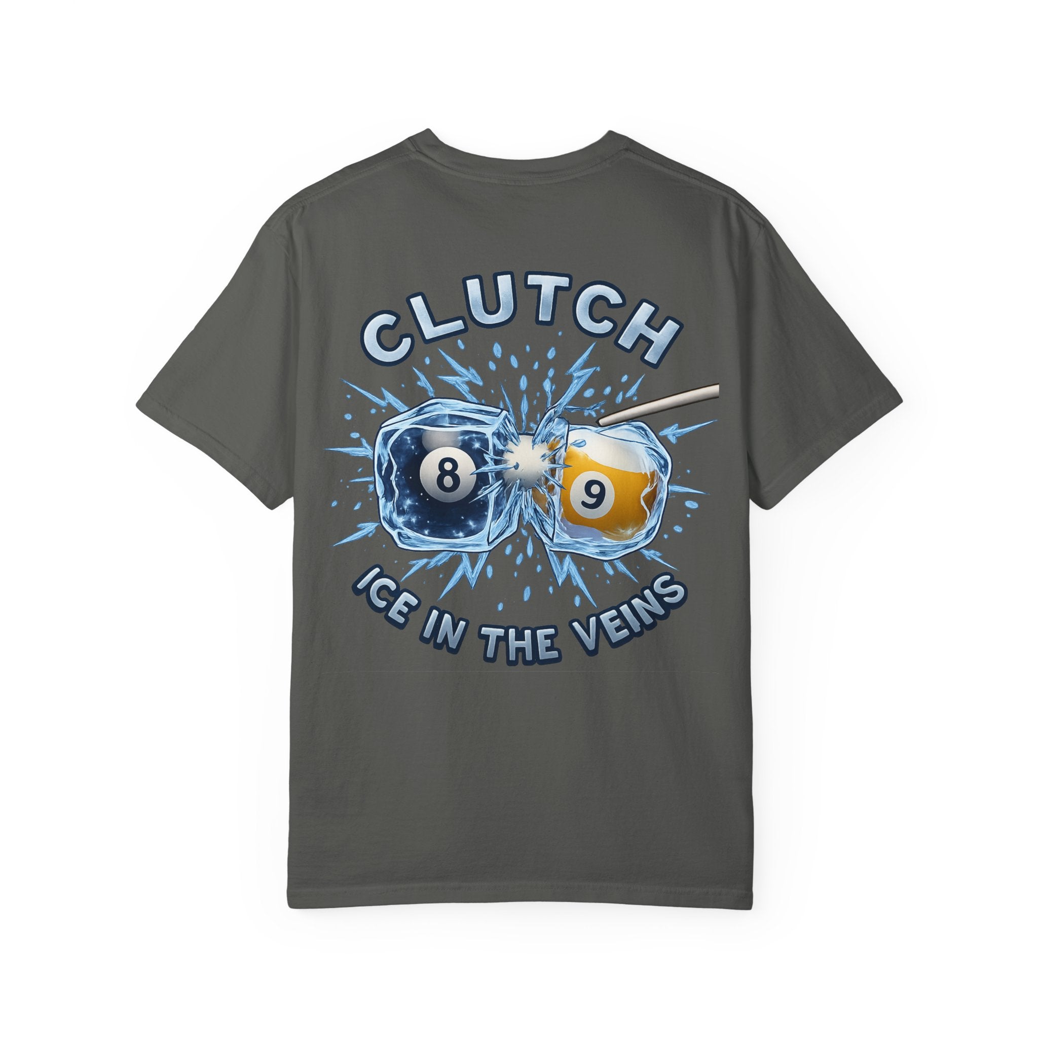 Clutch: Ice in the Veins Billiards Comfort Colors Tee
