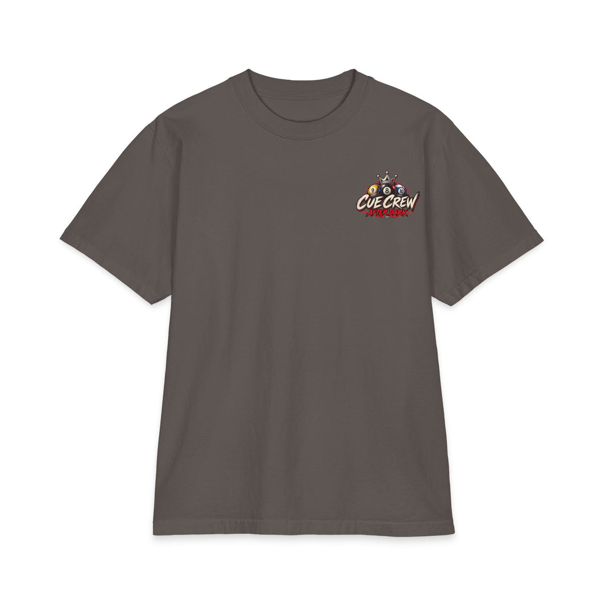 It Ain’t Luck, It’s Table Time – Cue Crew After Dark Billiards T-Shirt