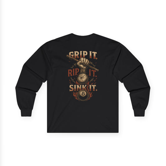 Grip It, Rip It, Sink It Gildan Long Sleeve Tee