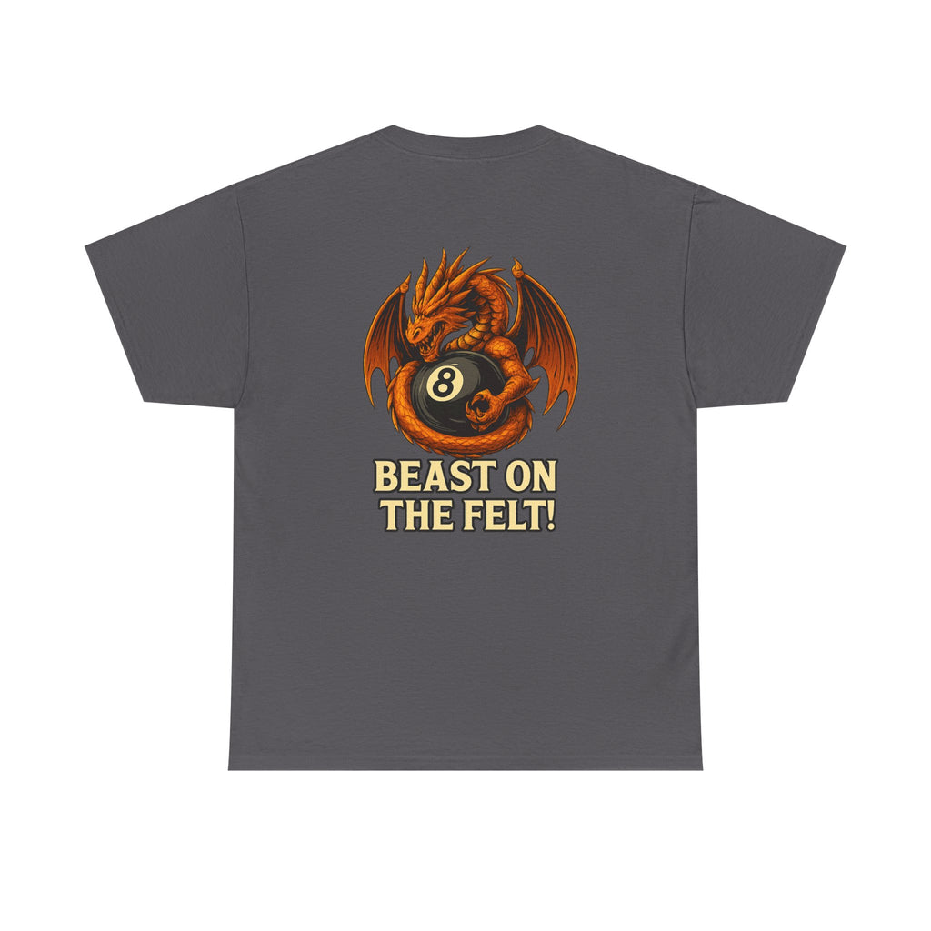 Beast On The Felt Dragon Billiards Tee